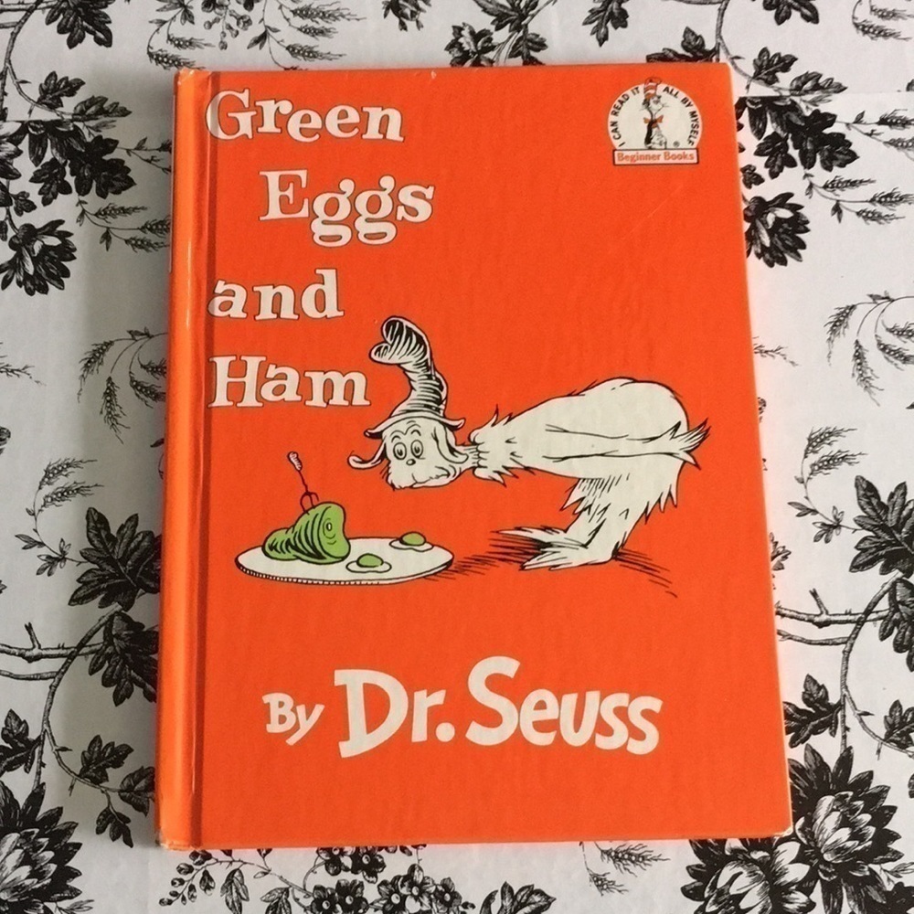 Green Eggs And Ham Dr. Seuss Book (Hardcover, 1988)